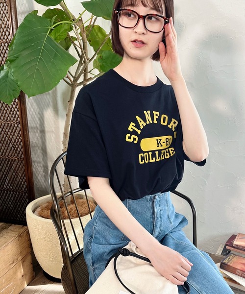 spiritoso（スピリトーゾ）の「spiritoso カレッジアソートTシャツ 半袖（Tシャツ/カットソー・メンズ・ホワイト系1/ブラック系1/グレー系2/ホワイト/グレー系1/ホワイト系2/ブラック/ブラック系2/杢グレー・XL/M/L/S）」の15枚目の写真