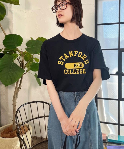 spiritoso（スピリトーゾ）の「spiritoso カレッジアソートTシャツ 半袖（Tシャツ/カットソー・メンズ・ホワイト系1/ブラック系1/グレー系2/ホワイト/グレー系1/ホワイト系2/ブラック/ブラック系2/杢グレー・XL/M/L/S）」の16枚目の写真