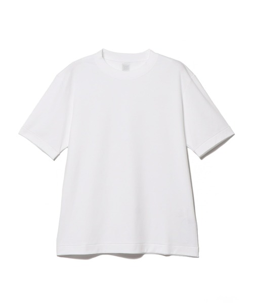ESTNATION(エストネーション)の「GOOD PEOPLE GOOD STITCHING GOOD PRODUCT for ESTNATION / コットンスムースTシャツ(Tシャツ/カットソー・レディース・ブラック/ホワイト・FREE)」の2枚目の写真