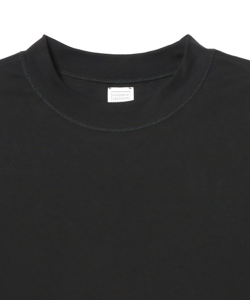 ESTNATION(エストネーション)の「GOOD PEOPLE GOOD STITCHING GOOD PRODUCT for ESTNATION / コットンスムースTシャツ(Tシャツ/カットソー・レディース・ブラック/ホワイト・FREE)」の4枚目の写真
