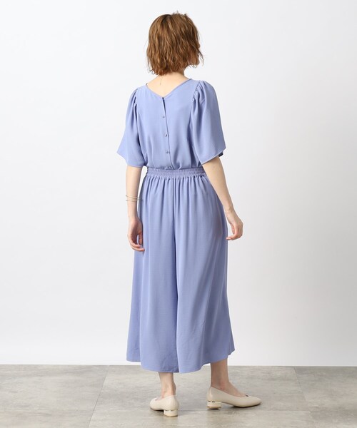 美品✨ イン・ア・クローゼット　A6　モヘヤ混　高級 セットアップ ストライプ 2点セット】レイヤーセットアップ◾️インディゴストライプ