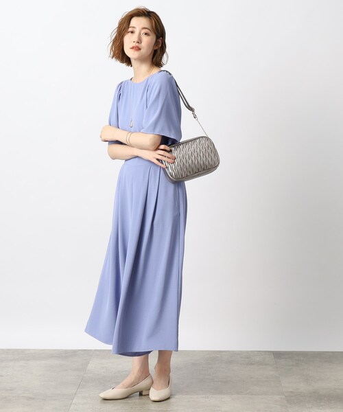 美品✨ イン・ア・クローゼット　A6　モヘヤ混　高級 セットアップ ストライプ 2点セット】レイヤーセットアップ◾️インディゴストライプ