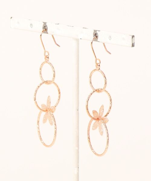 Kahiko（カヒコ）の「【Kahiko】カプメリアピアス（ピアス（両耳用）・レディース・ピンクゴールド/シルバー/ゴールド・FREE）」の3枚目の写真