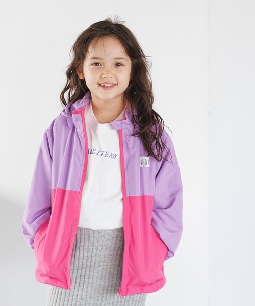 BAYFLOW（ベイフロー）の「マウンテンパーカー（KIDS）（マウンテンパーカー・キッズ・パープル/ブラック/ブルー/ラベンダー/ネイビー/サックスブルー/レッド・110cm/120cm/130cm/140cm/150cm）」の5枚目の写真