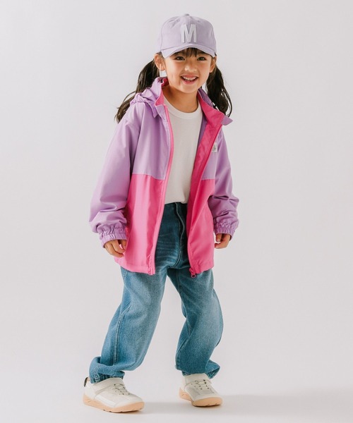 BAYFLOW（ベイフロー）の「マウンテンパーカー（KIDS）（マウンテンパーカー・キッズ・パープル/ブラック/ブルー/ラベンダー/ネイビー/サックスブルー/レッド・110cm/120cm/130cm/140cm/150cm）」の9枚目の写真