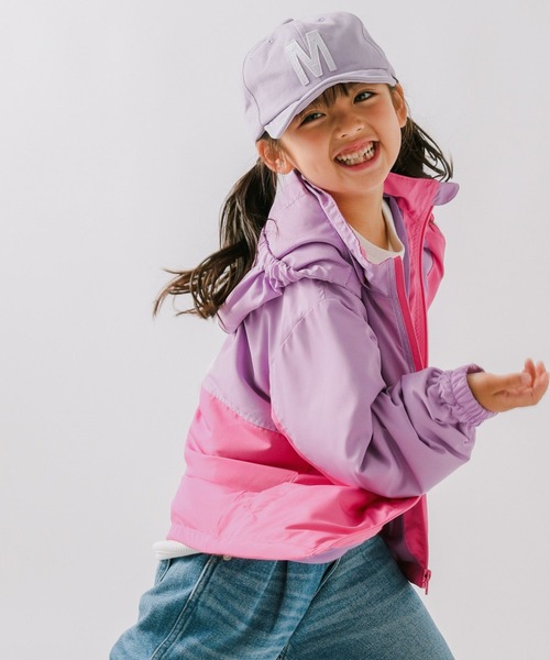 BAYFLOW（ベイフロー）の「マウンテンパーカー（KIDS）（マウンテンパーカー・キッズ・パープル/ブラック/ブルー/ラベンダー/ネイビー/サックスブルー/レッド・110cm/120cm/130cm/140cm/150cm）」の10枚目の写真