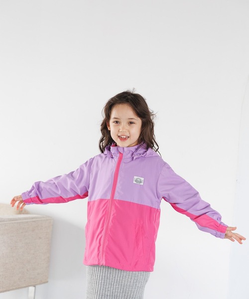 BAYFLOW（ベイフロー）の「マウンテンパーカー（KIDS）（マウンテンパーカー・キッズ・パープル/ブラック/ブルー/ラベンダー/ネイビー/サックスブルー/レッド・110cm/120cm/130cm/140cm/150cm）」の12枚目の写真