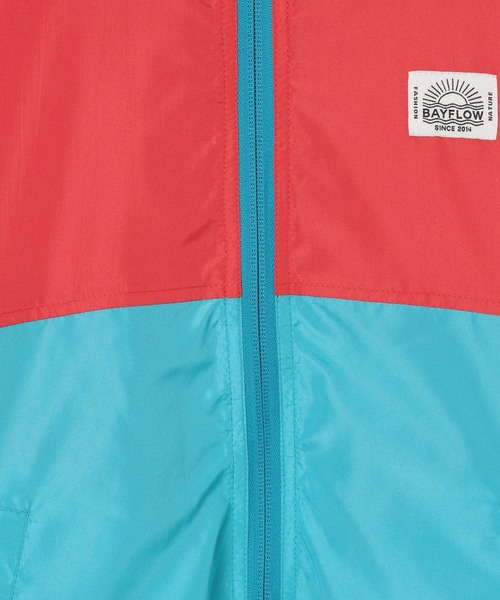BAYFLOW（ベイフロー）の「マウンテンパーカー（KIDS）（マウンテンパーカー・キッズ・パープル/ブラック/ブルー/ラベンダー/ネイビー/サックスブルー/レッド・110cm/120cm/130cm/140cm/150cm）」の16枚目の写真