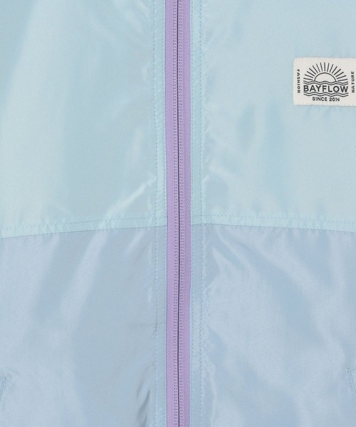 BAYFLOW（ベイフロー）の「マウンテンパーカー（KIDS）（マウンテンパーカー・キッズ・パープル/ブラック/ブルー/ラベンダー/ネイビー/サックスブルー/レッド・110cm/120cm/130cm/140cm/150cm）」の15枚目の写真