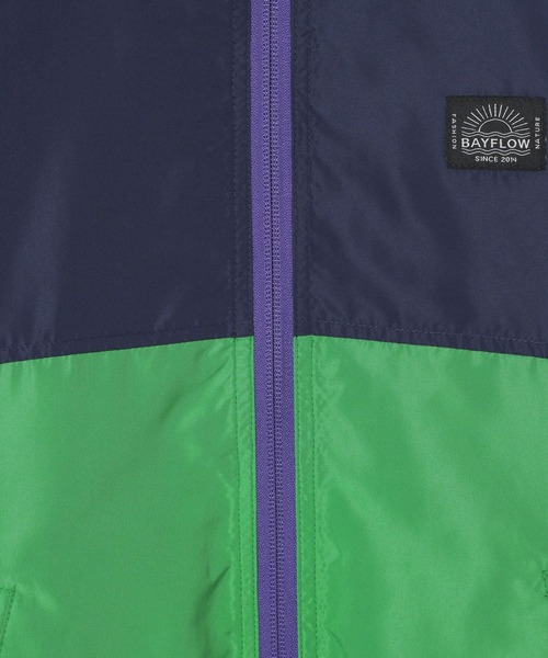 BAYFLOW（ベイフロー）の「マウンテンパーカー（KIDS）（マウンテンパーカー・キッズ・パープル/ブラック/ブルー/ラベンダー/ネイビー/サックスブルー/レッド・110cm/120cm/130cm/140cm/150cm）」の14枚目の写真