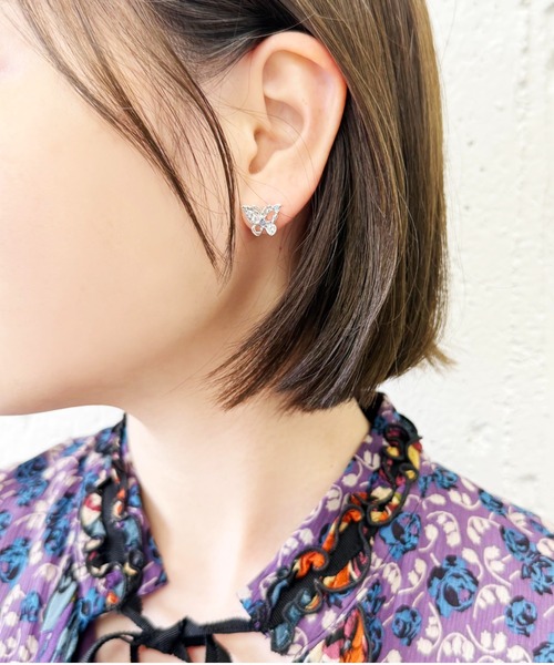蝶モチーフ ピアス（ピアス（両耳用））｜ANNA SUI（アナスイ）の