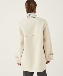 GALERIE VIE ギャルリーヴィー ノーカラー ダッフル ウール コート GALERIE VIE（ギャルリー ヴィー）の「ウールダブルフェイス