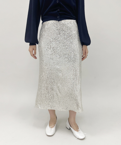 EDIT. FOR LULU 23AW スパンコールスカート 36 EDIT. FOR LULU 23AW スパンコールスカート 36