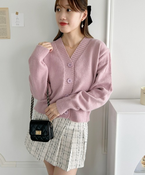 セール】アンサンブルニットキャミ＋カーディガンSET（ニット/セーター