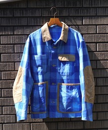 BROOKLYN OVERALL | ブロックチェックカバーオール(ブルゾン)