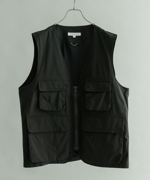 URBAN RESEARCH（アーバンリサーチ）の「『撥水/速乾』『UR TECH POLIsh POLI』マルチミリタリーVEST（ベスト・メンズ・ブラック/オリーブ・MEDIUM/LARGE）」の15枚目の写真