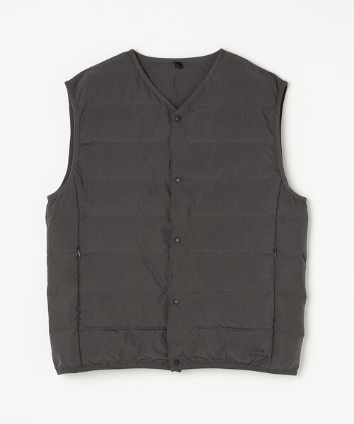 TAION（タイオン）の「【SHIPS any別注】TAION: 〈手洗い可能〉ダウン ベスト 23AW◇（ダウンベスト・メンズ・ネイビー/ダークグレー/ブラック・MEDIUM/X-LARGE/LARGE/SMALL）」の21枚目の写真