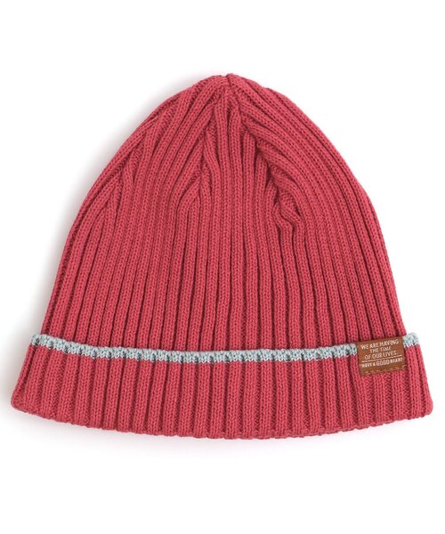 BREEZE（ブリーズ）の「カラフルニット帽（ニットキャップ/ビーニー・キッズ・グリーン/ブルー/ブラック/ピンク/イエロー/アイボリー・50/58/54）」の6枚目の写真