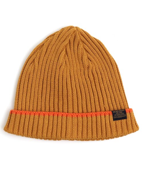 BREEZE（ブリーズ）の「カラフルニット帽（ニットキャップ/ビーニー・キッズ・グリーン/ブルー/ブラック/ピンク/イエロー/アイボリー・50/58/54）」の5枚目の写真