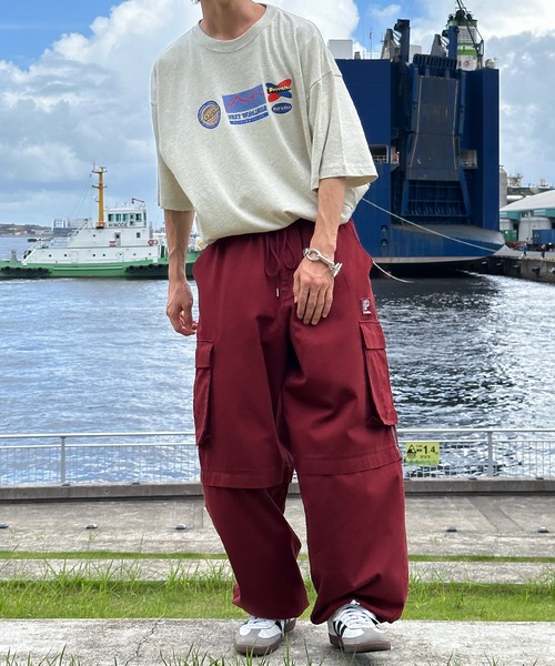 Perushu(ペルーシュ)の「レトロプリントTシャツ(Tシャツ/カットソー・メンズ・グレー系その他/ブラック/杢グレー/イエロー・MEDIUM/LARGE)」の12枚目の写真