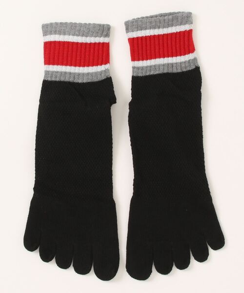 TONE SELECT GOODS（トーンセレクトグッズ）の「【urge select】メンズ スーパーメッシュ ミドル丈 5本指ソックス（ソックス/靴下・メンズ・A/B/C/D/E/F/G/H/I/J・FREE）」の3枚目の写真