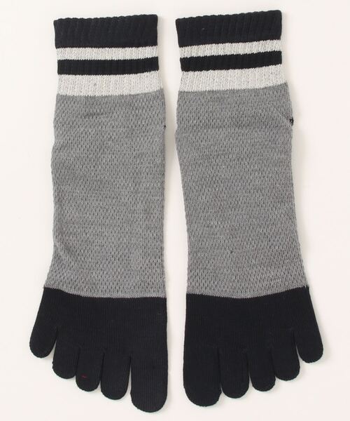 TONE SELECT GOODS（トーンセレクトグッズ）の「【urge select】メンズ スーパーメッシュ ミドル丈 5本指ソックス（ソックス/靴下・メンズ・A/B/C/D/E/F/G/H/I/J・FREE）」の4枚目の写真