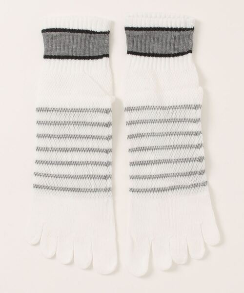 TONE SELECT GOODS（トーンセレクトグッズ）の「【urge select】メンズ スーパーメッシュ ミドル丈 5本指ソックス（ソックス/靴下・メンズ・A/B/C/D/E/F/G/H/I/J・FREE）」の5枚目の写真