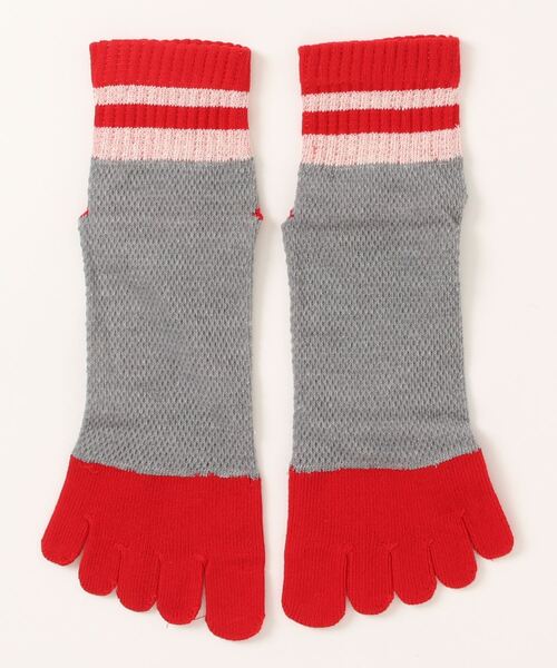 TONE SELECT GOODS（トーンセレクトグッズ）の「【urge select】メンズ スーパーメッシュ ミドル丈 5本指ソックス（ソックス/靴下・メンズ・A/B/C/D/E/F/G/H/I/J・FREE）」の8枚目の写真