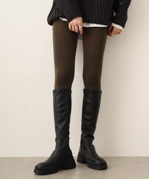 PAGE ONE 裏起毛レギンス10分丈（レギンス/スパッツ）｜FUNALIVE