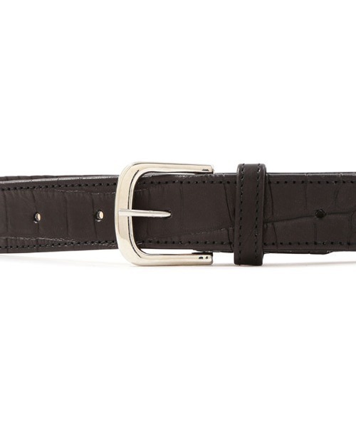ETRE TOKYO（エトレトウキョウ）の「クロコエンボスレザーベルト