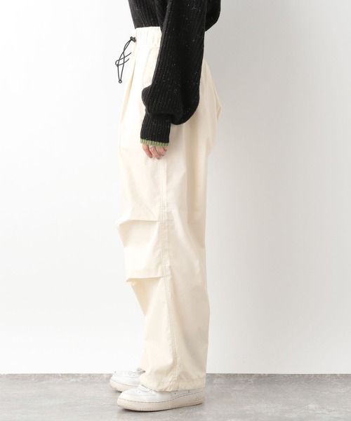 RAGEBLUE(レイジブルー)の「ウエストデザイン/スノールーズパラシュートパンツ(カーゴパンツ・レディース・ホワイト/ピンク/オリーブ・FREE)」の14枚目の写真