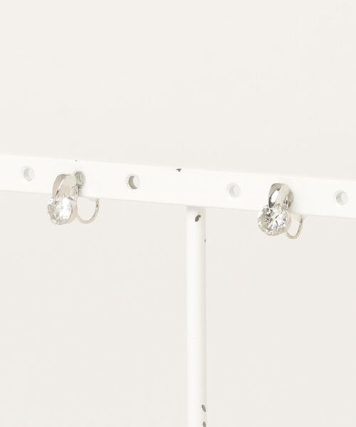 itam（アイタム）の「【itam】アイタム/ キュービックジルコニア ステンレスノンホールピアス/ 金属アレルギー対応イヤリング（イヤリング・レディース・ピンクゴールド/ゴールド/シルバー・FREE）」の6枚目の写真