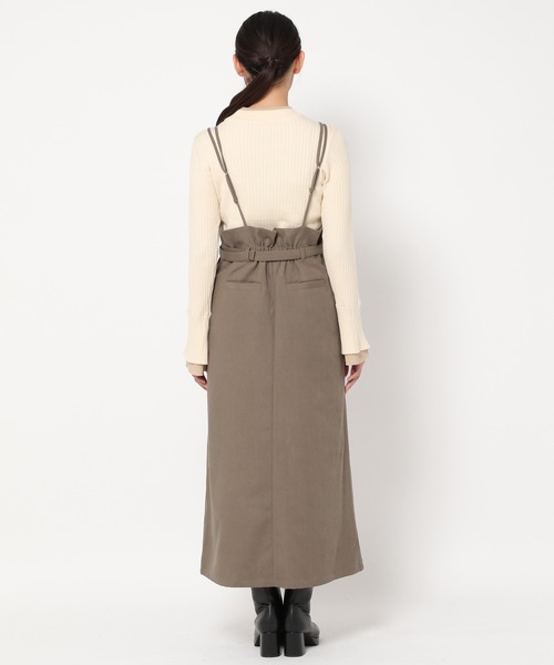 mysty woman（ミスティウーマン）の「サスツキ前ボタンスカート 978452（スカート・レディース・その他/ベージュ系その他/ブラック/ダークオレンジ/グリーン/オレンジ系その他/モカ・FREE）」の20枚目の写真