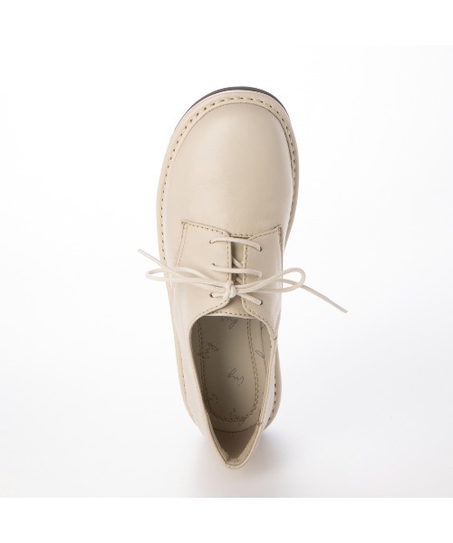 ing(イング)の「【サスティナブル】レースアップスリッポン(スリッポン・レディース・アイボリー/ブラック・L/S/M)」の12枚目の写真