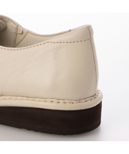 ing(イング)の「【サスティナブル】レースアップスリッポン(スリッポン・レディース・アイボリー/ブラック・L/S/M)」の14枚目の写真