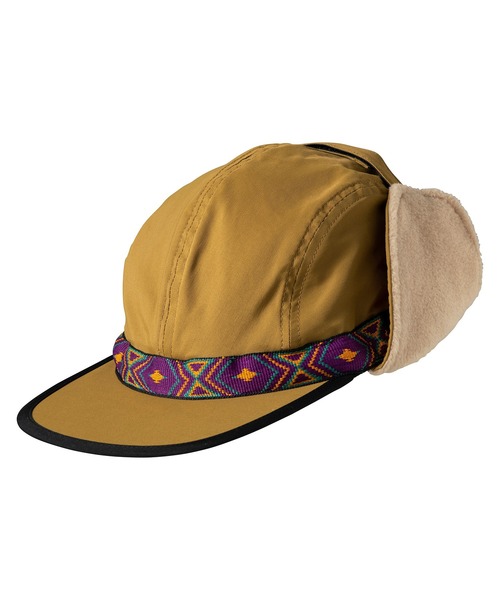 KAVU（カブー）の「KAVU/カブー KID'S Earmuff Strap Cap/イヤーマフストラップキャップ（キャップ・キッズ・ブラック/グリーン/ベージュ・FREE）」の6枚目の写真