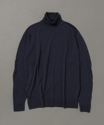 【Sale】John Smedleyタートルニット チャコール ジョンスメドレー JOHN SMEDLEY｜ジョンスメドレー日本公式