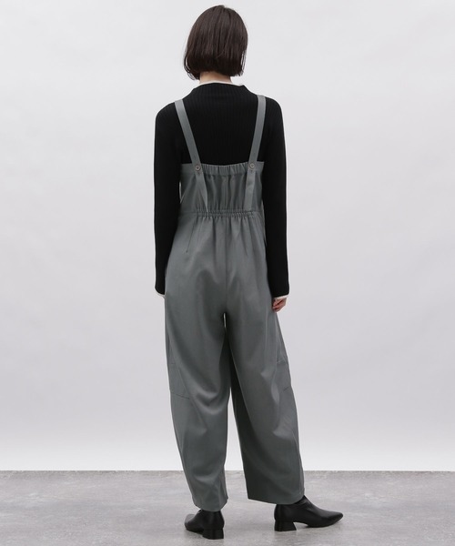 LAKOLE(ラコレ)の「バレルレッグサロペット / 976010(サロペット/オーバーオール・レディース・グレー/ブラック・SMALL/MEDIUM)」の5枚目の写真