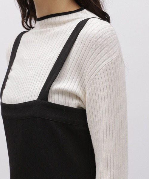 LAKOLE(ラコレ)の「バレルレッグサロペット / 976010(サロペット/オーバーオール・レディース・グレー/ブラック・SMALL/MEDIUM)」の14枚目の写真