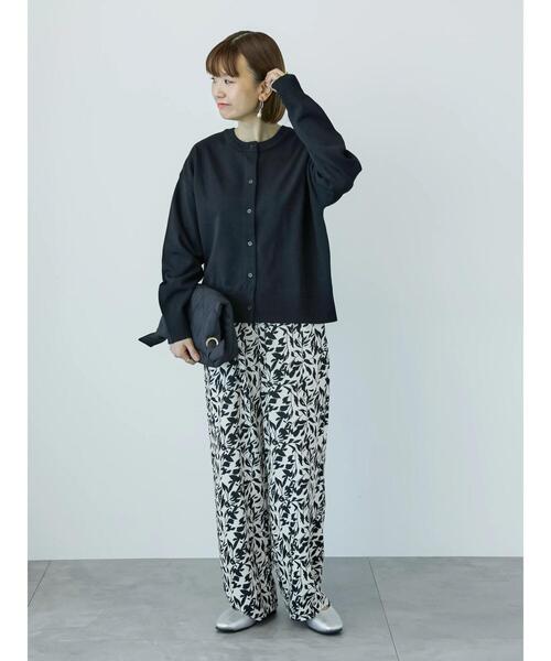 Lugnoncure（ルノンキュール）の「無撚糸クルーネックカーディガン（カーディガン/ボレロ・レディース・イエロー/オフホワイト/ブルー/ブラック・F）」の16枚目の写真