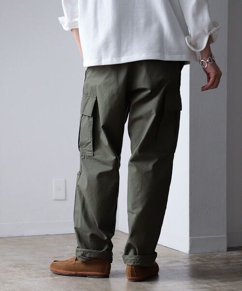 orSlow（オアスロウ）の「orSlow / VINTAGE FIT 6 POCKETS CARGO PANTS（カーゴパンツ・メンズ・オリーブ・4(LL)/3(L)/2(M)）」の10枚目の写真