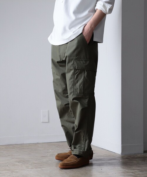 orSlow（オアスロウ）の「orSlow / VINTAGE FIT 6 POCKETS CARGO PANTS（カーゴパンツ・メンズ・オリーブ・4(LL)/3(L)/2(M)）」の12枚目の写真
