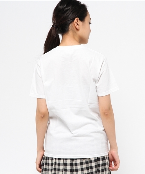 OUTLET(アウトレット)の「【Ciaopanic】26/-天竺インクジェットプリントWAVE(Tシャツ/カットソー・レディース・グレー/ホワイト・FREE)」の8枚目の写真