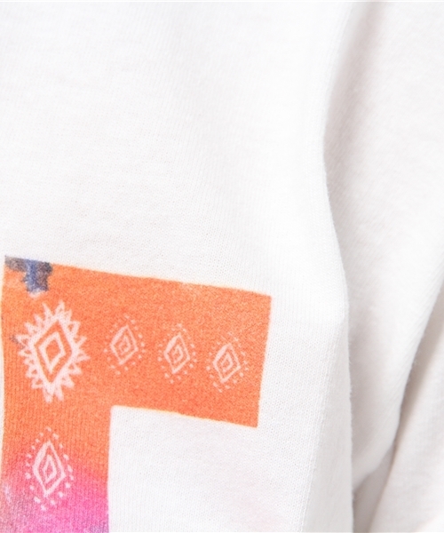 OUTLET(アウトレット)の「【Ciaopanic】26/-天竺インクジェットプリントWAVE(Tシャツ/カットソー・レディース・グレー/ホワイト・FREE)」の5枚目の写真