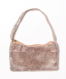 HIKA（ヒカ）の「【HIKA】ラインストーンハンドバッグ（ハンドバッグ）」