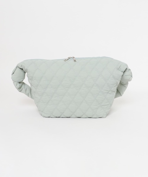 SENSE OF PLACE by URBAN RESEARCH（センスオブプレイスバイアーバンリサーチ）の「中綿キルティングショルダーバッグ（ショルダーバッグ・レディース・アイボリー/ブラック/グリーン・ONE）」の13枚目の写真