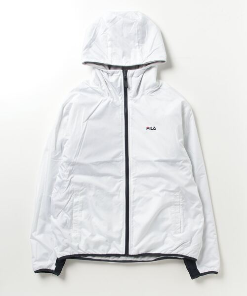 FILA(フィラ)の「フィラ FILA リバーシブル撥水ウインドジャケット(ナイロンジャケット・メンズ・ネイビー/ブラック/ホワイト×グレー・L/3L/LL/M)」の6枚目の写真