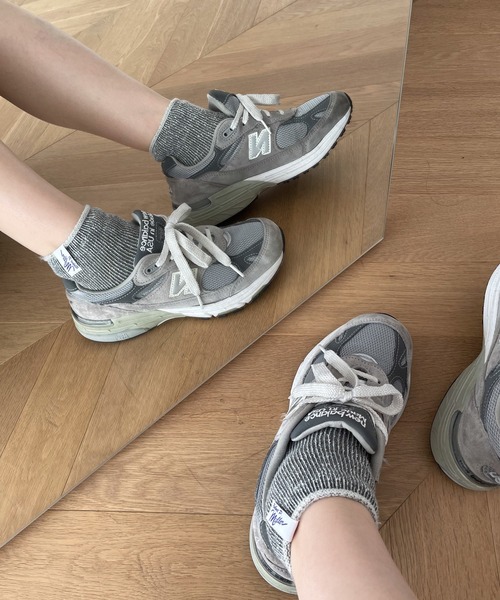 CANAL JEAN（キャナルジーン）の「Miller　バルキーショートソックス（ソックス/靴下・レディース・ブラック/イエロー/ブルー/グリーン・ONE SIZE）」の5枚目の写真