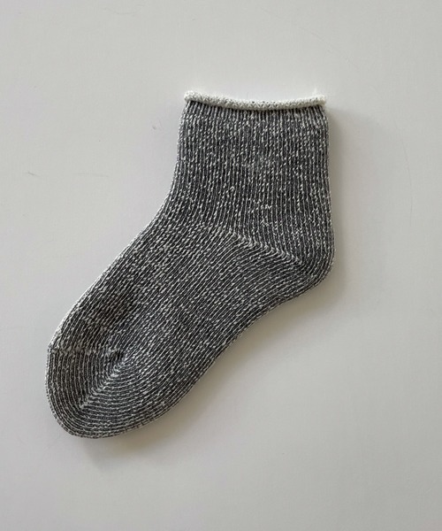 CANAL JEAN（キャナルジーン）の「Miller　バルキーショートソックス（ソックス/靴下・レディース・ブラック/イエロー/ブルー/グリーン・ONE SIZE）」の13枚目の写真