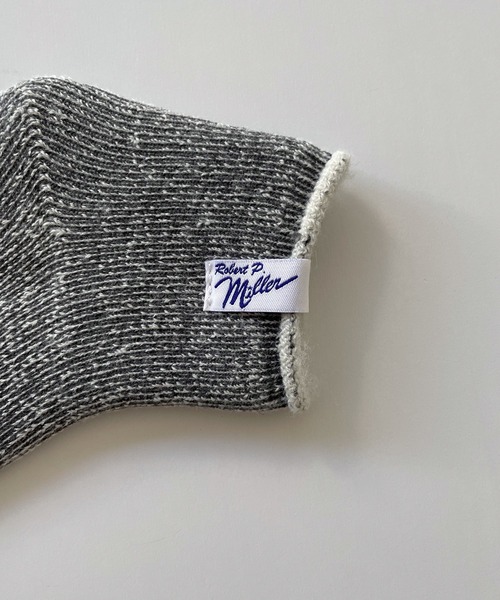 CANAL JEAN（キャナルジーン）の「Miller　バルキーショートソックス（ソックス/靴下・レディース・ブラック/イエロー/ブルー/グリーン・ONE SIZE）」の14枚目の写真